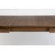 Table à Manger Glimps Zuiver Table de Repas Extensible Bois Couleur Noyer 76x90x180-240cm