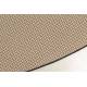 Tapis Outdoor Coventry Rond Zuiver Carpette de Salon en Tissu Noir 2 Tailles