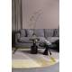 Table Basse Floss Noir Zuiver Table d'Appoint Console en Fonte d'aluminium 33x60x60cm