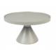 Table Basse Floss Gris Zuiver Table d'Appoint Console en Fonte d'aluminium 33x60x60cm