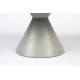 Table Basse Floss Gris Zuiver Table d'Appoint Console en Fonte d'aluminium 33x60x60cm