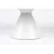 Table Basse Floss Blanc Zuiver Table d'Appoint Console en Fonte d'aluminium 33x60x60cm