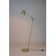 Lampadaire Lau Riz Brun Zuiver Luminaire Electrique Articulé Lampe sur Pied en Métal 52x61x131cm