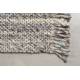 Tapis Frills Zuiver Carpette de Salon en Laine et Coton 2 Couleurs 6x170x240