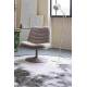 Tapis Outdoor Moon Rond Gris Pierre Zuiver Carpette de Salon en Tissu 2 Tailles
