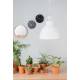 Miroir Round Wall 40 Zuiver Glace Ronde avec Rangement Décoration Murale en Bois Couleur Naturelle 8x40x40cm