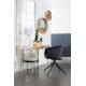 Miroir Round Wall 60 Zuiver Glace Ronde avec Rangement Décoration Murale en Bois Couleur Naturelle 8x60x60cm