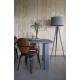 Lampe Tripod Noir et Gris Zuiver Luminaire Design sur Trépied en Métal Abat-Jour en Polyester 50x50x157cm
