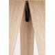 Lampe Tripod Bois Zuiver Luminaire Design sur Trépied Abat-Jour en Polyester Noir 50x50x151cm