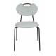 Lot de 2 Chaises Aspen Vert Clair Woody Assises de Table en Tissu et Acier 47x56,5x79cm