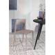 Lot de 2 Chaises Clive Marron Clair Woody Assises de Table en Polypropylène 47x48x79cm
