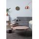 Lampadaire Bow Cuivre Zuiver Lampe de Sol Luminaire Eclairage d'Ambiance en Métal Cuivré 39x170x205cm