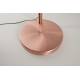 Lampadaire Bow Cuivre Zuiver Lampe de Sol Luminaire Eclairage d'Ambiance en Métal Cuivré 39x170x205cm