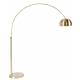 Lampadaire Bow Laiton Zuiver Lampe de Sol Luminaire Eclairage d'Ambiance en Métal Laitonné 39x170x205cm