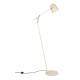 Lampadaire Lau Riz Brun Zuiver Luminaire Electrique Articulé Lampe sur Pied en Métal 52x61x131cm