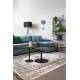 Lampe Lesley Noir Zuiver Luminaire Réglable en Hauteur sur Trépied en Métal Abat-Jour en Polyester 50x50x181cm