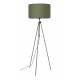 Lampe Lesley Vert Zuiver Luminaire Réglable en Hauteur sur Trépied en Métal Abat-Jour en Polyester 50x50x181cm
