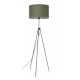 Lampe Lesley Vert Zuiver Luminaire Réglable en Hauteur sur Trépied en Métal Abat-Jour en Polyester 50x50x181cm