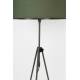 Lampe Lesley Vert Zuiver Luminaire Réglable en Hauteur sur Trépied en Métal Abat-Jour en Polyester 50x50x181cm