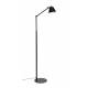 Lampadaire Lub Zuiver Luminaire Réglable en Hauteur Lampe sur Pied Articulée en Métal Chromé Noir 25x45,5x142,5cm