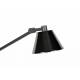 Lampadaire Lub Zuiver Luminaire Réglable en Hauteur Lampe sur Pied Articulée en Métal Chromé Noir 25x45,5x142,5cm