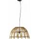 Suspension Ibiza Bambou Athezza Luminaire Plafonnier en Bambou Couleur Naturelle 28,5x53x53cm