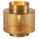 Lampe à Poser Karia Dorée Athezza Eclairage Luminaire Lustre en Métal Gold 27x27x30cm