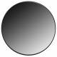 Miroir New York Athezza Décoration Murale en Verre Glace en Métal Noir 40x40cm