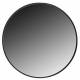 Miroir New York Athezza Décoration Murale en Verre Glace en Métal Noir 50x50cm