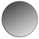 Miroir New York Athezza Décoration Murale en Verre Glace en Métal Noir 80x80cm
