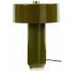 Lampe Manto Kaki Athezza Luminaire d'Ambiance de Table de Chevet en Métal Kaki 29x29x42cm