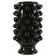 Céramique de Décoration Grappa Rouge Athezza Vase Décoration à Poser en Grès 24,5x24,5x40cm