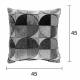 Coussin Décoratif Club Ocre Zuiver Décoration de Canapé Fauteuil en Tissu 45x45cm