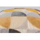 Coussin Décoratif Club Ocre Zuiver Décoration de Canapé Fauteuil en Tissu 45x45cm