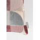 Coussin Décoratif Club Rose Zuiver Décoration de Canapé Fauteuil en Tissu 45x45cm