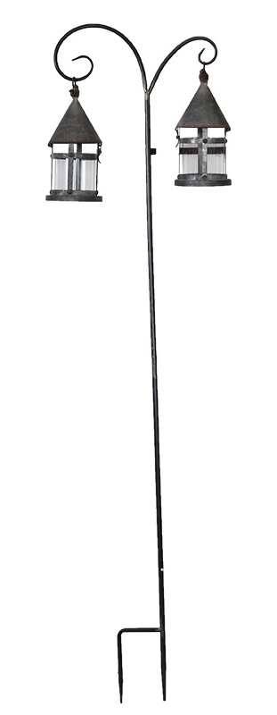 Photophore Métal Gris – Déco Orientale (occasion)