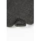 Coussin Friday Royal Black Zuiver Coussinet d'Assise pour Chaise Outdoor en Tissu Noir 2,5x42x42cm