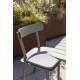 Coussin Friday Royal Grey Zuiver Coussinet d'Assise pour Chaise Outdoor en Tissu Gris 2,5x42x42cm