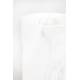 Vase Fajen en Marbre Blanc Zuiver Décoration à Poser 15x15x25cm