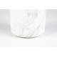 Vase Fajen en Marbre Blanc Zuiver Décoration à Poser 15x15x25cm