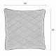 Coussin Décoratif Carré Diamond Vert Emeraude Zuiver Décoration de Canapé Fauteuil en Tissu Piqué 50x50cm