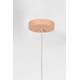 Suspension Rani Rose Zuiver Eclairage Tendance Luminaire Design en Métal et Verre Rose 22x73,5x160cm