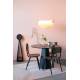 Suspension Rani Rose Zuiver Eclairage Tendance Luminaire Design en Métal et Verre Rose 22x73,5x160cm