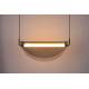 Suspension Rani Smoke Zuiver Eclairage Tendance Luminaire Design en Métal et Verre Gris 22x73,5x160cm