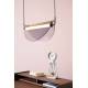 Suspension Rani Smoke Zuiver Eclairage Tendance Luminaire Design en Métal et Verre Gris 22x73,5x160cm