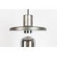 Suspension Skye Zuiver Luminaire Minimaliste Eclairage en Métal Argenté avec Finition Antique 9x20x20cm