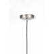 Suspension Skye Zuiver Luminaire Minimaliste Eclairage en Métal Argenté avec Finition Antique 9x20x20cm