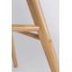 Lot de 2 Fauteuils de Table Résine Taupe et Bois Naturel Albert Kuip Zuiver Assise Chaise 55x59x81,5cm