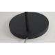 Lampadaire Buckle Noir Zuiver Eclairage avec Abat-Jour Inclinable en Métal Noir Finition Texturée 28x28x150cm