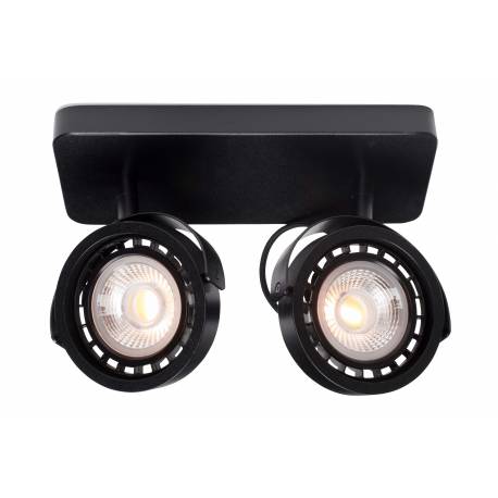 Spot Dice-2 DTW Noir Zuiver Projecteur Réglable Eclairage en Métal Noir 12x13,3x13,3cm